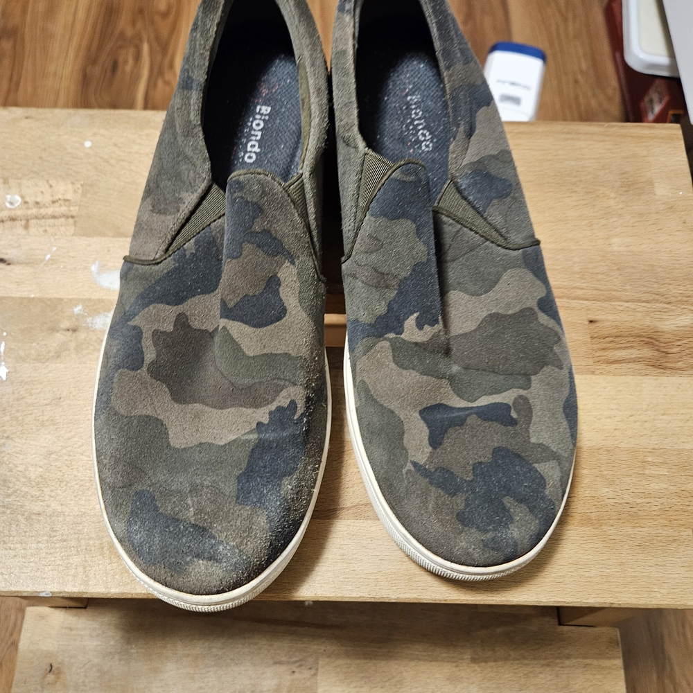 Blondo Camo Slip-On Sneakers